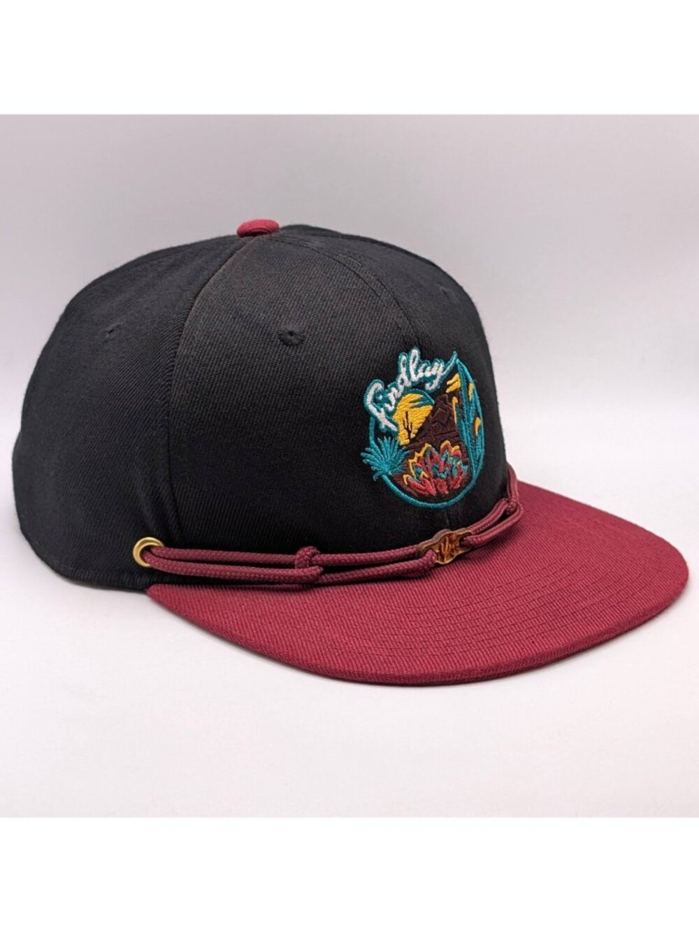 Findlay July 2019 Desert Moon Snapback Hat Cap Rope Pocket Portland Flat Bill